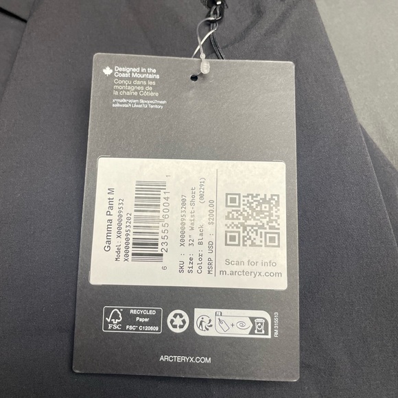 Arc'teryx Men's Gamma Pants - Picture 3 of 5